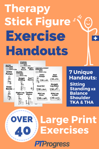 Therapy Stick Figure Exercises
